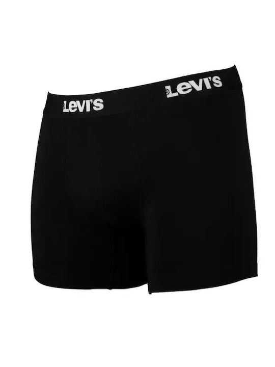 Levi's Ανδρικά Μποξεράκια Μαύρα 3Pack