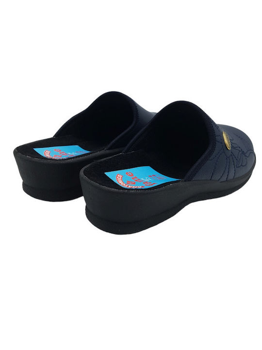 Winter Women's Slippers Blue