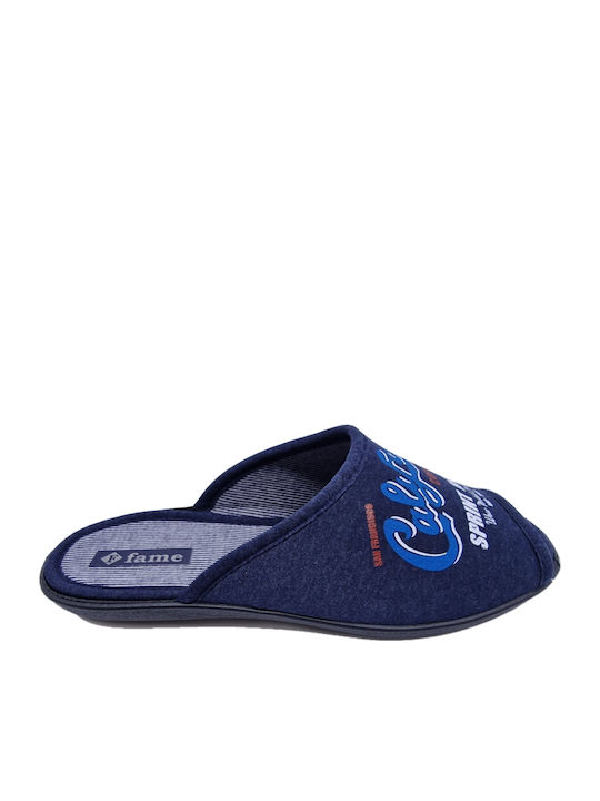 Men's Terry Slippers Black