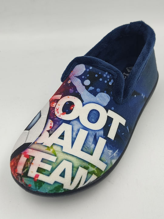 FAME Kids Slippers Blue Παντοφλάκια