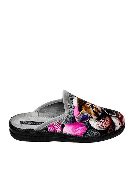 FAME Women's Slippers Gray