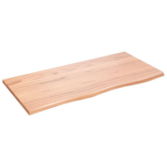 vidaXL Countertop without Sink L100xW50xH2cm Brown