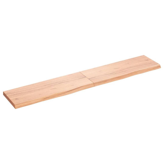 vidaXL Waschtisch ohne Waschbecken L160xB30xH4cm Braun