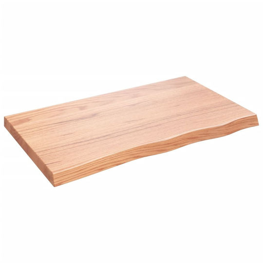 vidaXL Countertop without Sink L100xW60xH6cm Brown