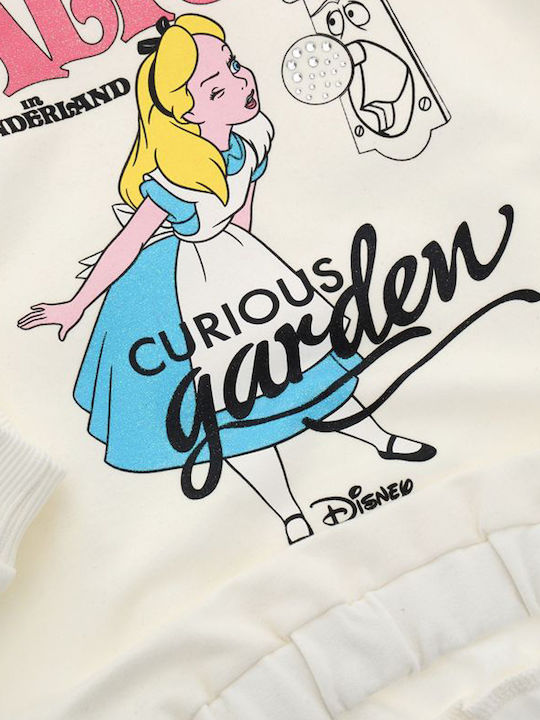 Kinder-Sweatshirt Ecru