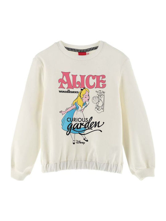 Kinder-Sweatshirt Ecru