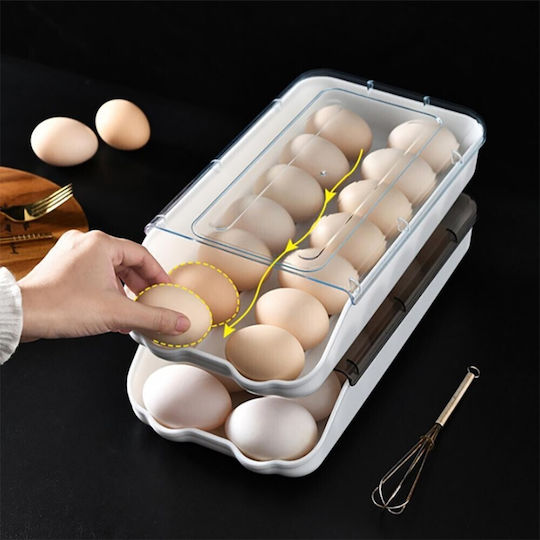 Husă Rulantă Pentru Ouă Frigider Pentru 14 Ouă 31x16x8cm