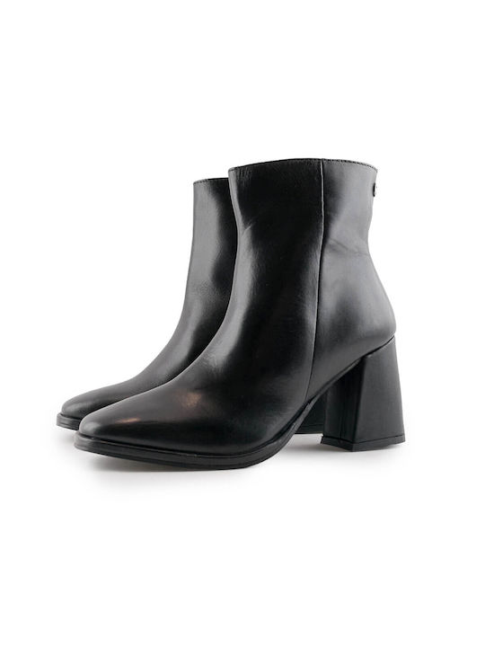 Top3 Women's High Heel Boots Black