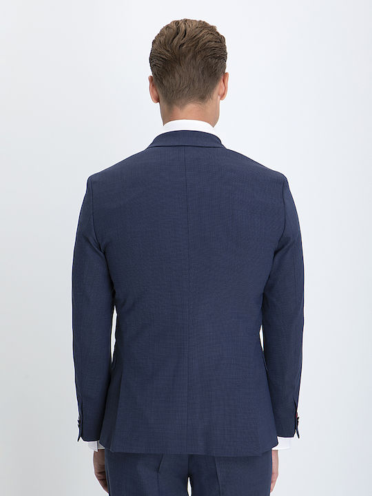 Arti/hesten Men's Winter Suit Slim Fit Blue