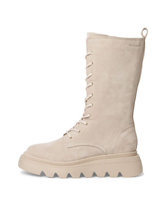 Tamaris hot sale beige boots