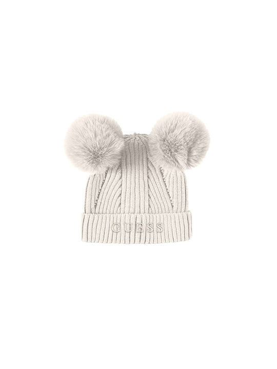 Guess Kids Beanie Knitted Beige