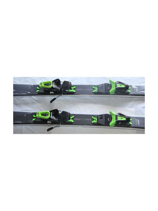 Elan Explore 8 Ls Men's Ski Boots in Black Color with Bindings