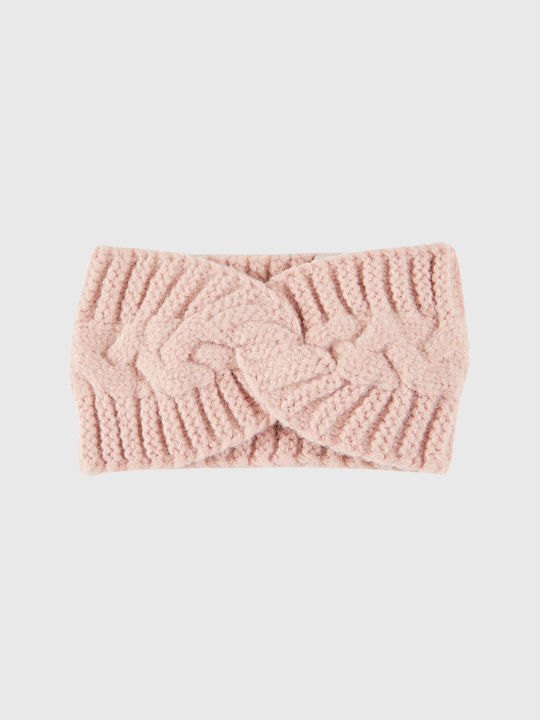 Funky Buddha Headband Knitted in Pink color