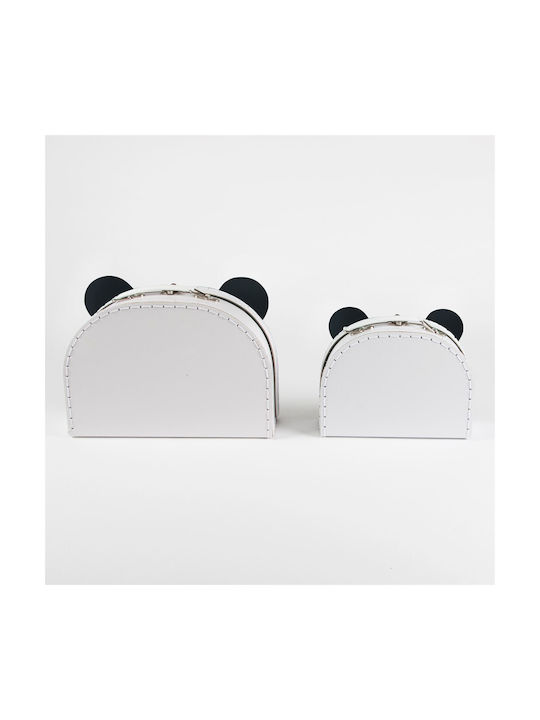 Sass & Belle Decorative Suitcase 2 Pieces White