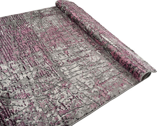 Polcarpet Focus Teppich Rechteckig Synthetisch,Polyester/Cotton/Leather Lilac