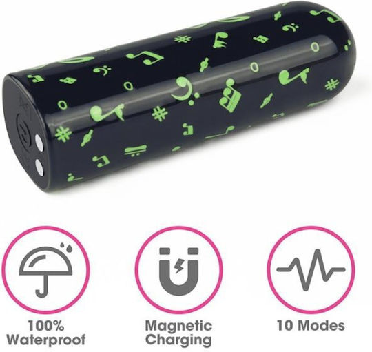 Lovetoy Mini Δονητής Bullet 8.5cm Μαύρος