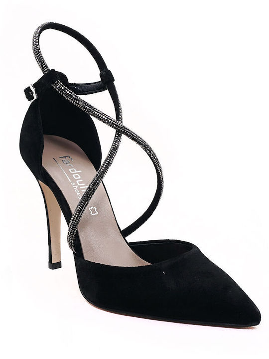 Fardoulis Black Heels