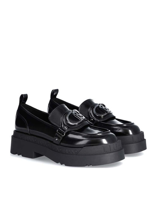 Liu Jo Women's Moccasins in Black Color