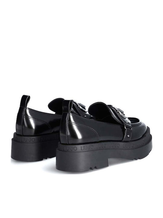 Damen Mokassins in Schwarz Farbe