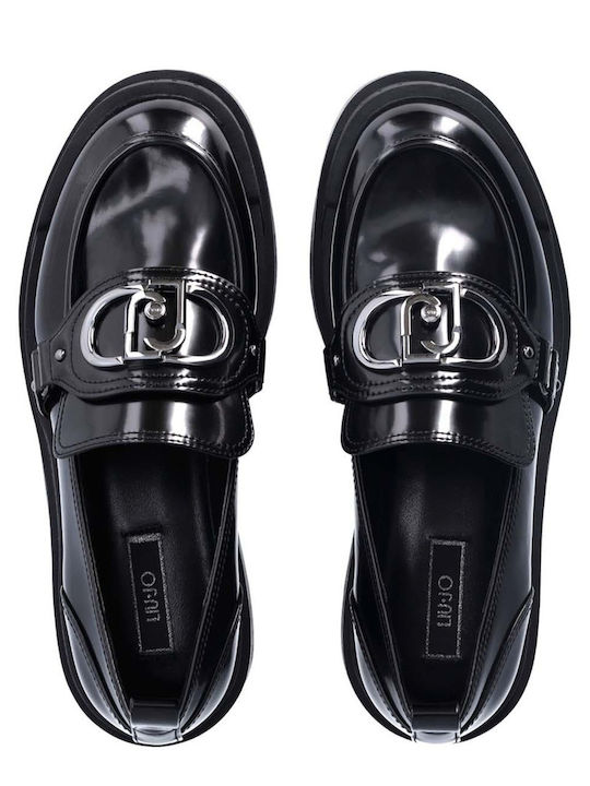 Damen Mokassins in Schwarz Farbe