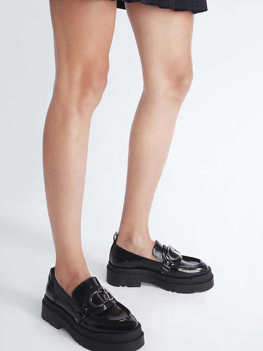 Damen Mokassins in Schwarz Farbe