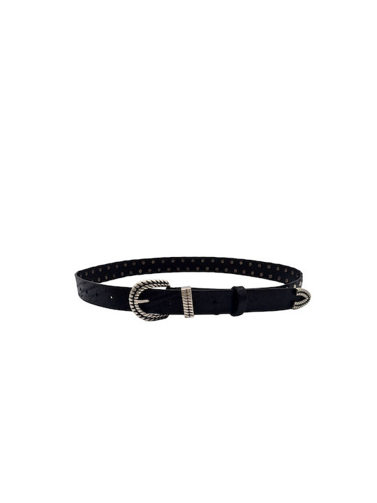 Venturi Leather Women's Belt Black