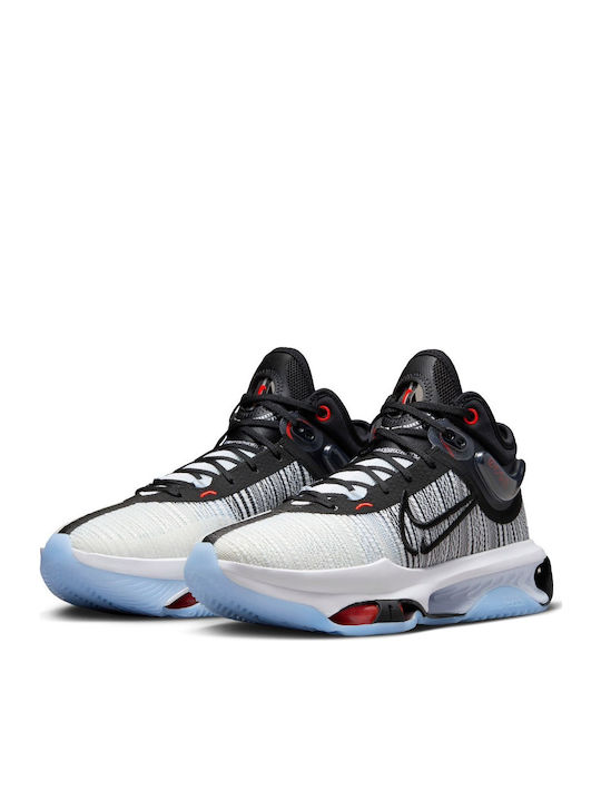 G.T. Jump 2 High Basketball Shoes Black / White / Blue Tint