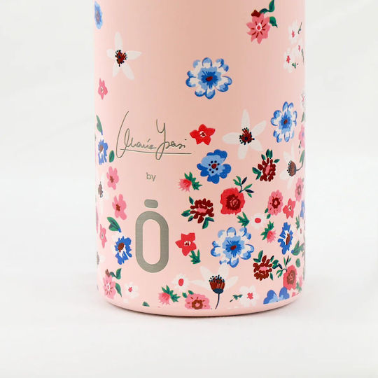 Runbott Μπουκάλι Θερμός Ανοξείδωτο BPA Free 600ml Ροζ