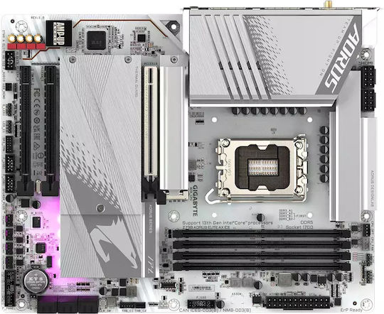 Gigabyte Z790 Aorus Elite AX ICE Wi-Fi Motherboard ATX με Intel 1700 Socket
