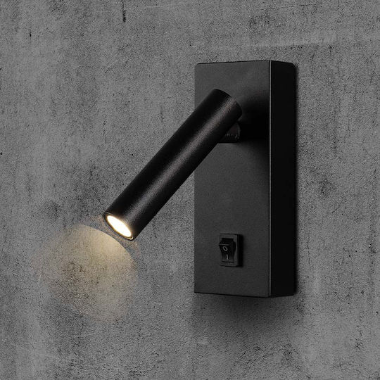 V-TAC Einzel LED Natürliches Weiß Spot in Schwarz Farbe
