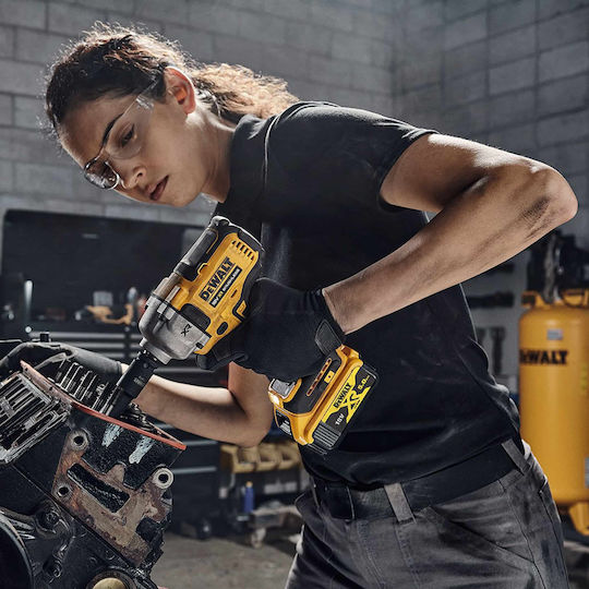 DEWALT Dewalt DCF891P2T Bürstenloser Schlagschrauber Batterien 18V 2x5Ah mit Bitgröße 1/2