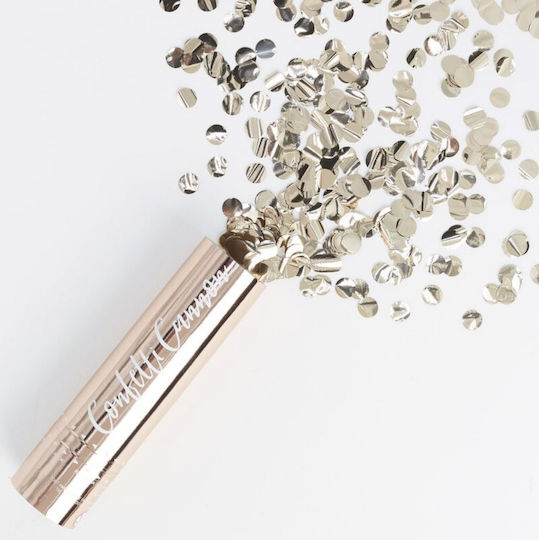 Kanone 15cm mit Gold Metallisiert Konfetti 1Stück