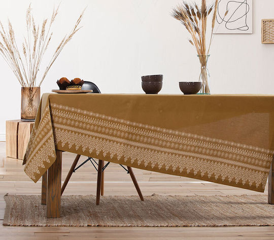 Nef-Nef Homeware Față de masă Kleran Miere 140x180cm