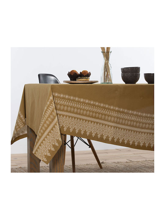 Nef-Nef Homeware Τραπεζομάντηλο Kleran Honey 140x180εκ.