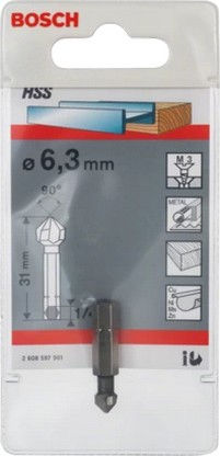 Bosch Cutting Tool Tool for Edge Shaping in Wood 10.4mm x 34mm
