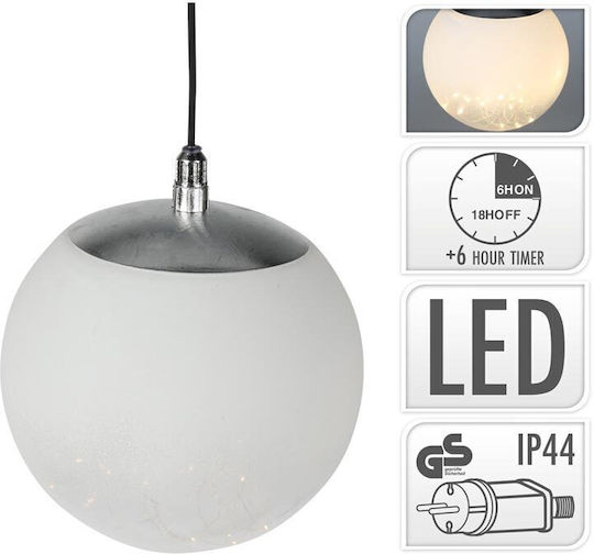 LED Κρεμαστό Φωτιστικό Λευκό 18x18x20εκ. LED Κρεμαστό Φωτιστικό Λευκό 18x18x20εκ.