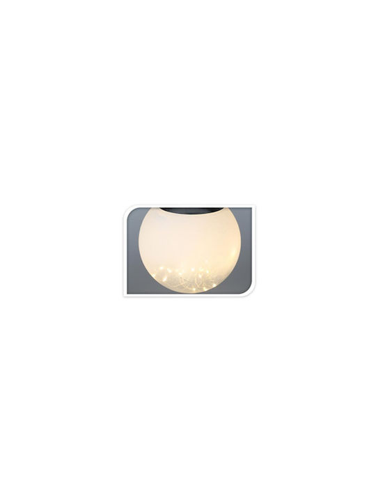 Pendant Light White Ball 18x18x20cm