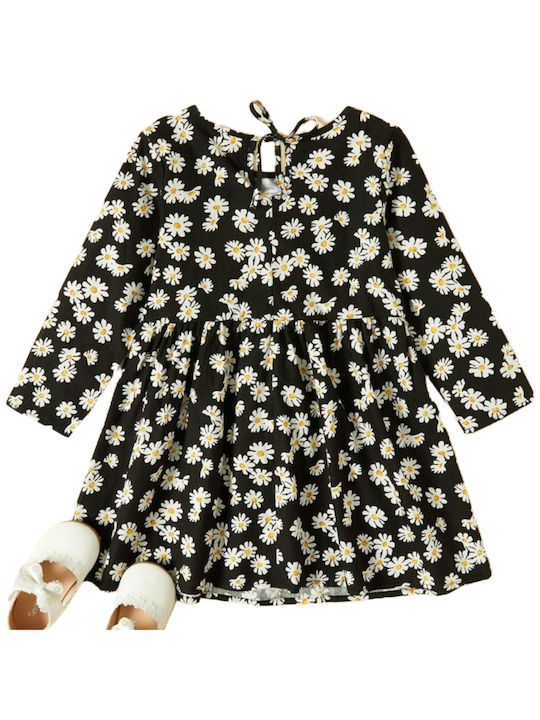 TakTakBaby Kids Dress Long Sleeve Black