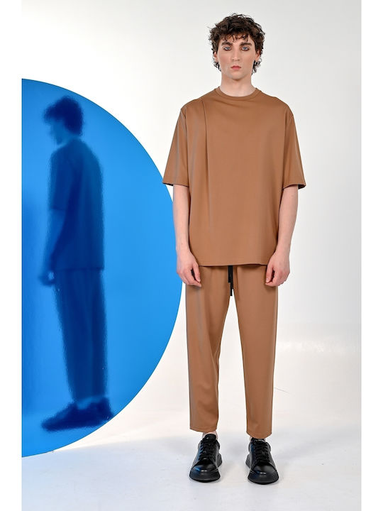 T-shirt Καμηλό