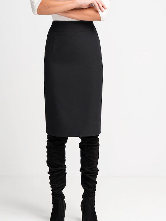 Veto Women's Crepe Waisted Blazer Black