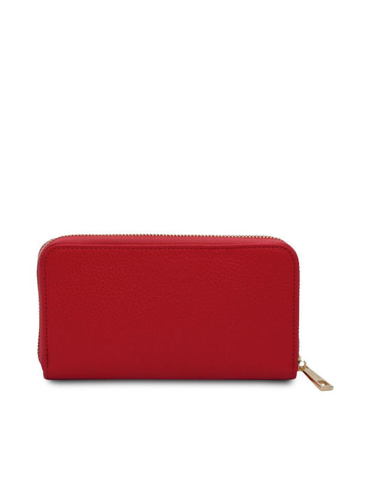 Tuscany Leather Small Leather Women's Wallet Red