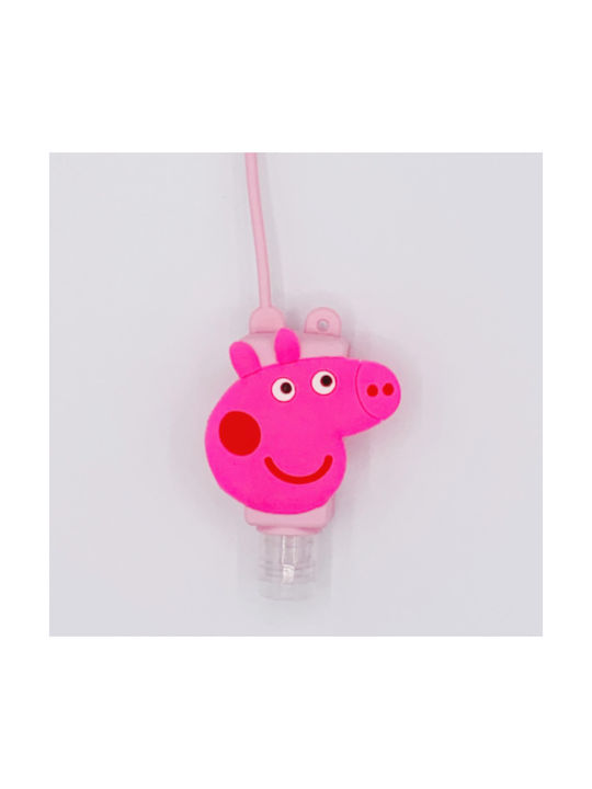 Keychain Plastic Fuchsia