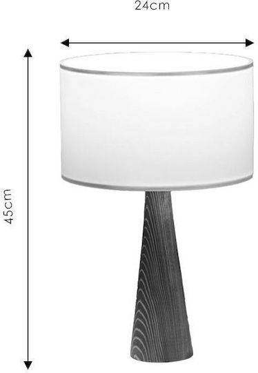 Pakketo Διακοσμητικό Φωτιστικό Kalito E27 24x24x45εκ.