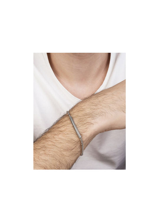 Arteon Herren Armband Kette aus Silber