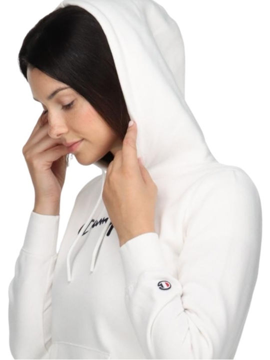 Champion Women's Hooded Sweatshirt White