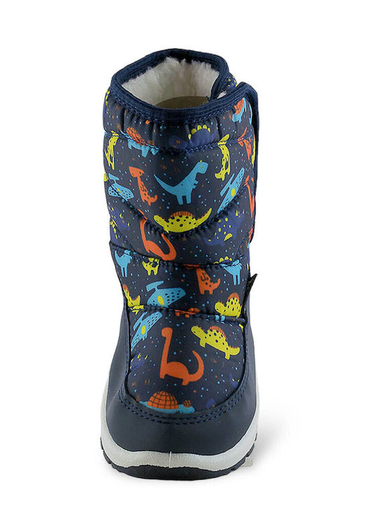 Kids Wellies with Internal Lining Blue