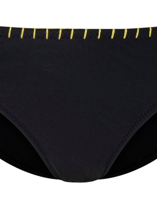 Magnolia Bikini Slip Μαύρο