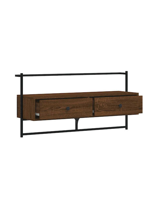 TV-Ständer Braune Eiche M100.5xTiefe30xHöhe51cm