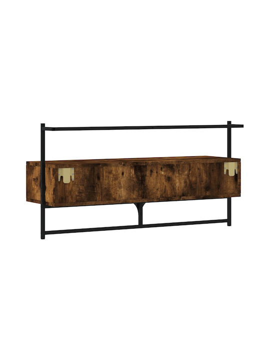 TV-Möbel Hölzernes Wandmontage Capn. Oaks L100.5xB30xH51cm