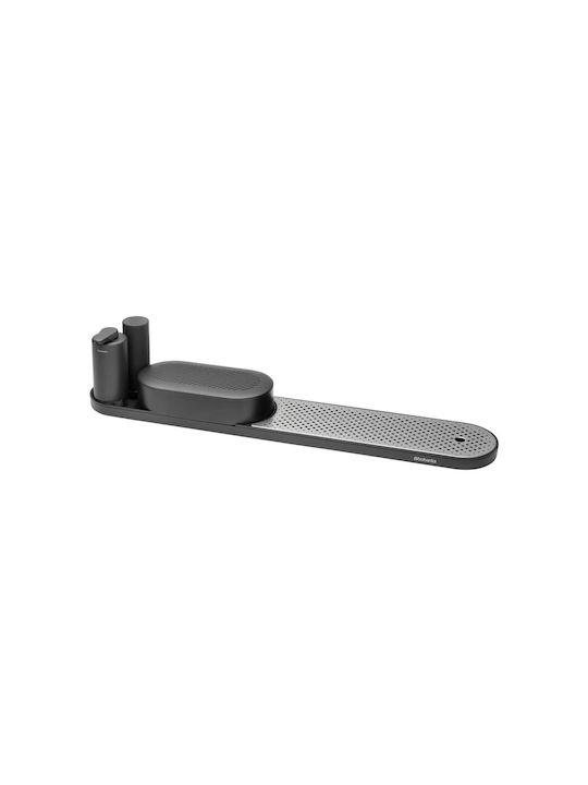 Brabantia Σετ Αξεσουάρ Μπάνιου Inox Γκρι 4τμχ